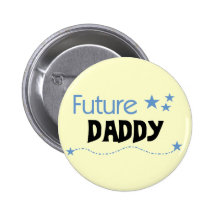 Futurs T-shirts et cadeaux de papa Pin's Avec Agrafe