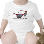 Futurs vêtements de bébé de profession de lunettes t-shirt
