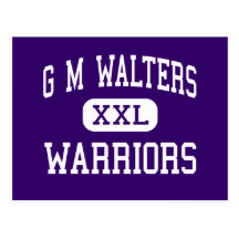G M Walters - guerriers - junior - Fremont Cartes Postales
