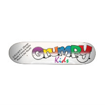 G.R.U.M.P.Y. Panneau de patin Planches À Roulettes Customisées