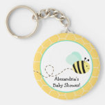 Gaffez la coutume Keychain d'abeille porte-clés