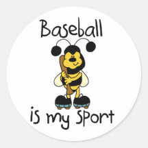 Gaffez le sport de base-ball d'abeille adhésifs