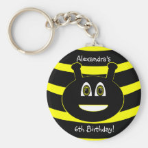 Gaffez les souvenirs de cadeaux de Keychain d'abei Porte-clefs