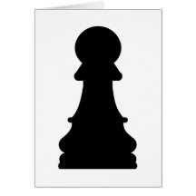 Gage d'échecs cartes de vœux