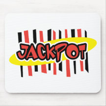 Gagnant de gros lot - rétro style de jeu tapis de souris