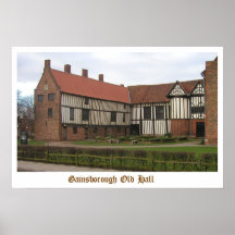 Gainsborough vieux Hall Poster