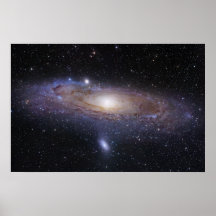 Galaxie d'Andromeda Affiche