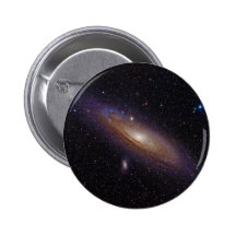 Galaxie d'Andromeda prise avec le filtre d'alpha d Badge