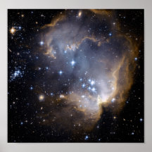 Galaxie de NASAs NGC602 Posters