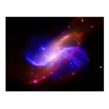 Galaxie en spirale M106 de NASAs Carte Postale