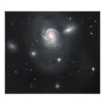 Galaxie en spirale NGC 4911 Impressions Photo
