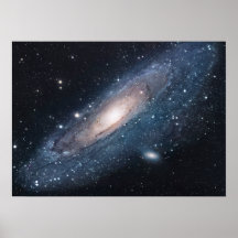 Galaxie M31 dans l'Andromeda Affiche