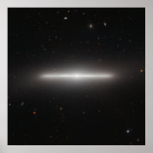 Galaxie NGC 4452 Posters