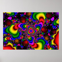 Galaxie psychédélique poster