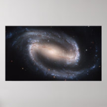 Galaxie spirale barrée NGC 1300 Posters