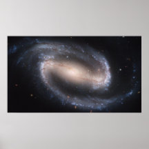 Galaxie spirale barrée NGC 1300 Posters