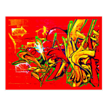 Galerie 16 de Carte-Résumé/Divers-Graffiti Carte Postale