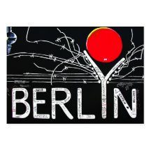 Galerie de côté est, mur de Berlin, Barbelé/Su rou Cartes De Visite Personnelles