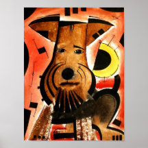 Gallois Airedale Terrier dk_2005aug8d Posters