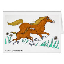 Gambades de printemps cartes de vœux