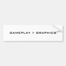 Gameplay > graphiques. Blanc noir Adhésif Pour Voiture