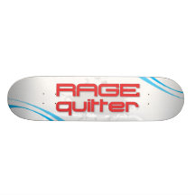 Gamer de renonceur de rage planches à roulettes customisées