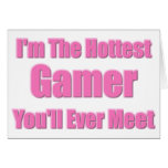 Gamer impertinent carte de vœux