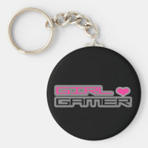 Gamer Keychain de fille Porte-clé