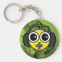 GAMER vert de tabagisme EEKit Keychain Porte-clefs