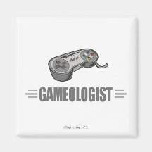Gamer visuel drôle aimants