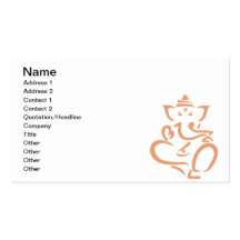 Ganesha Carte De Visite