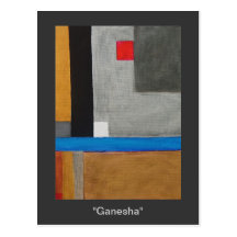 Ganesha Post Card