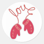 gants d'amour autocollants