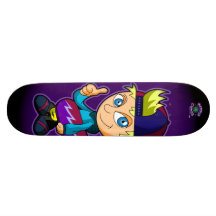Garçon #1 de Cazmo de planète ! Skateboards Personnalisés