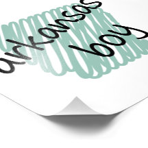 Garçon de l'Arkansas sur le dessin de carte de l'A Photos Sur Toile