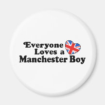 Garçon de Manchester Aimant Pour Réfrigérateur