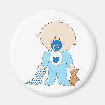 Garçon de Soother de bébé Aimant Pour Réfrigérateur