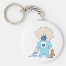 Garçon de Soother de bébé Porte-clef