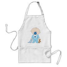 Garçon de Soother de bébé Tabliers