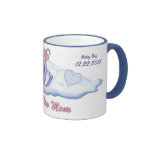 Garçon d'ours de parapluie pour la nouvelle maman  tasses à café