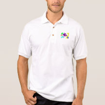 Garçon gai de couleur faite sur commande d'arrière t-shirts