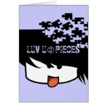 Garçon ultra mignon d'Anime Cartes