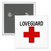 Garde d'amour badge avec épingle