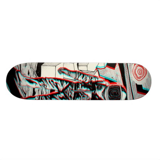 garde forestière rick plateau de skateboard