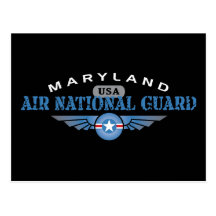 Garde nationale d'air du Maryland Cartes Postales