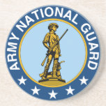 Garde nationale d'armée - préparez toujours dessous de verre