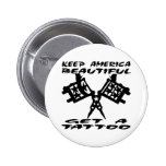 Gardez beau américain pour obtenir un tatouage badge