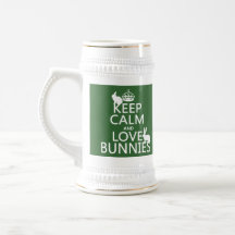 Gardez le calme et aimez les lapins - toutes les c mug