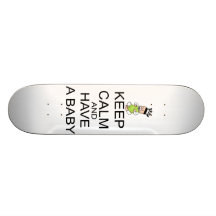 Gardez le calme et ayez un bébé skateboards personnalisés