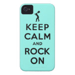 Gardez le calme et basculez dessus coques iPhone 4